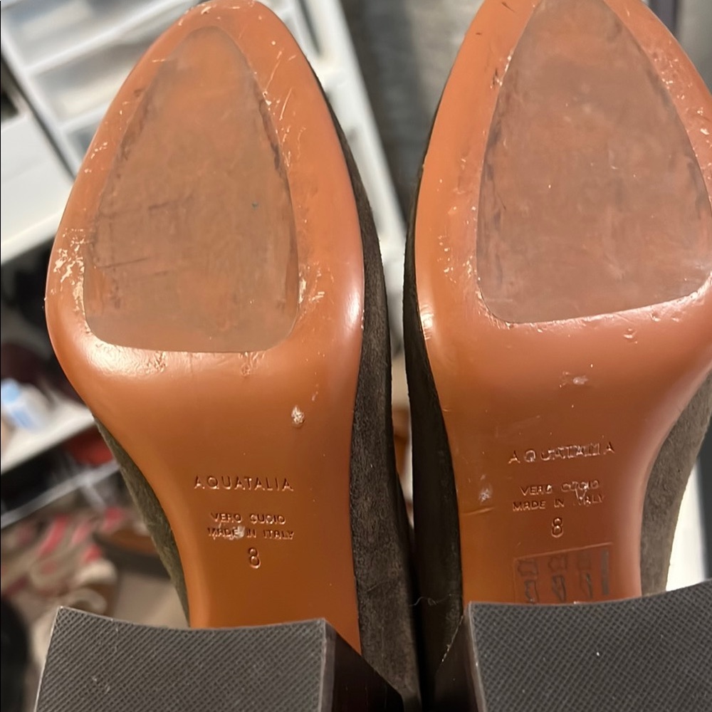 Aquatalia Women’s Brown Leather Shoes